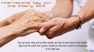 International Day for the Elderly 2013