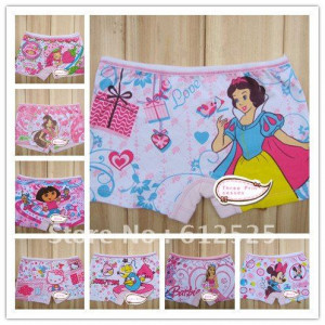 Cotton-underwear-Girl-s-brief-famous-cartoon-character-children ...