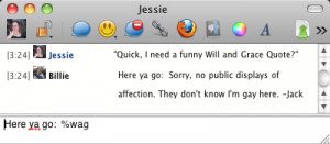 Will And Grace Quote Dispenser