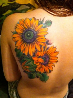 Sunflowers-tattoo