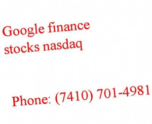 ... You all camalig google finance stocks nasdaq Photo 1 Google finance