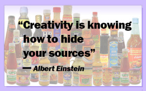 ... can also add sayings, sage pieces of wisdom, jokes, puns and quips