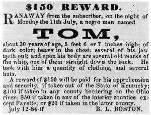 ... Resistance, the first slave revolt against the Fugitive Slave Laws