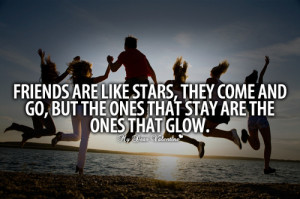 cute friendship quotes friends are like stars large jpg