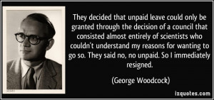 More George Woodcock Quotes
