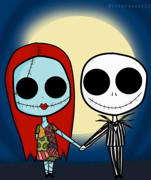 Nightmare Before Christmas Jack And Sally Quotes A nightmare before ...