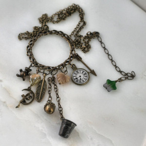 Peter Pan and Wendy and Lost Boys Necklace In by HooliganAlley, $62.00