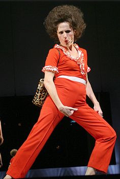 sally o'malley snl character ...look at my camel toe...i can kick and ...
