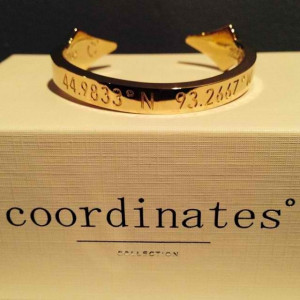 coordinates of a sentimental place is creative inspiration for us. Get ...