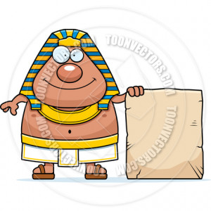 Cartoon Egyptian Pharaoh