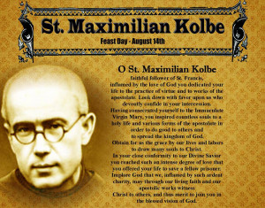 St. Maximilian Kolbe Quotes
