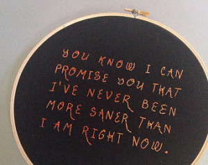 ... and embroidered 