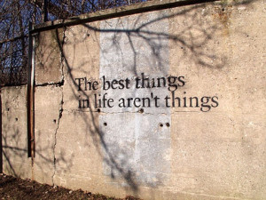 Great street art quote