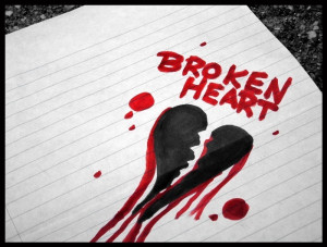 heartbreak crying broken heart
