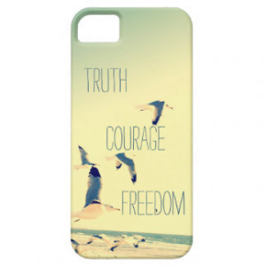 Inspirational quote iPhone 5 s case Seagulls Ocean iPhone 5 Cases
