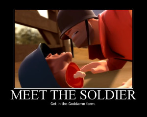 Team Fortress 2 Soldier Motivational Poster photo Tf2_Soldier ...