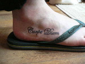 Carpe Diem foot