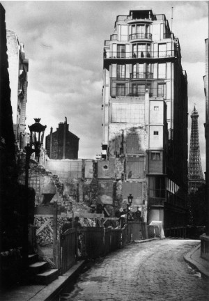 André Kertész: The Eiffel Tower from Passy , Paris, 1935