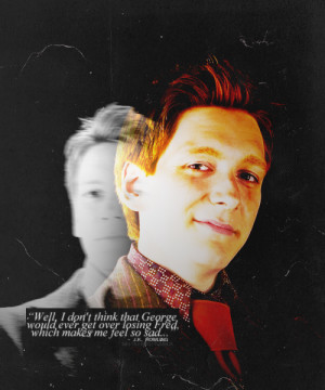 ... Weasley twins ♥♥♥For Anon :)(And the JKR quote makes me sad