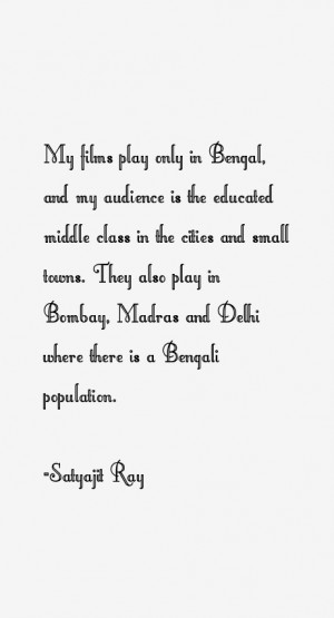 Satyajit Ray Quotes & Sayings