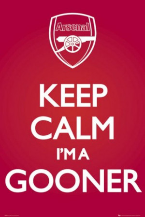Home » Sports/Hobby » Soccer » Arsenal FC, Keep Calm I'm A Gooner