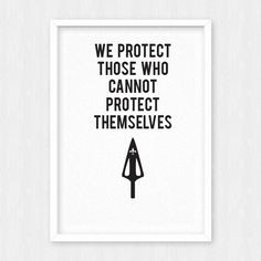 quote by the queen allison argent we protect those who cannot protect ...