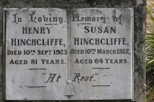 Headstone Inscriptions