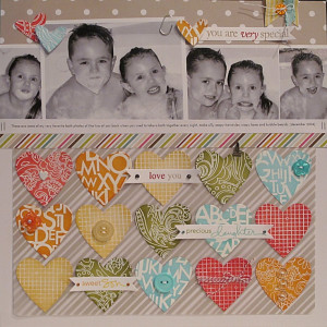 to pull out my heart punch Heart Scrapbook, Scrapbook Heart, Scrapbook ...