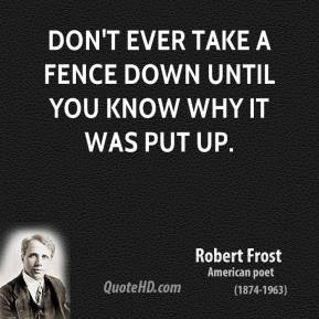 Fence Quotes