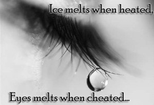 Ice Melts When heated