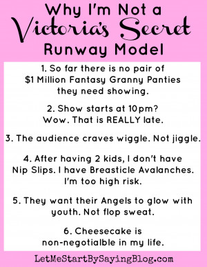 Why I’m Not a Victoria’s Secret Runway Model