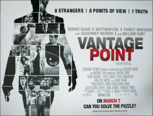 Vantage Point Original UK Quad Movie Poster - 14487 ...
