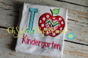 ... -kindergarten,school,back to school,chevron,dot,apple,shirt,tshirt