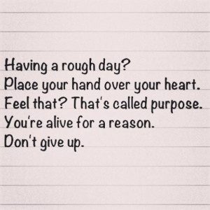 Having a rough day?