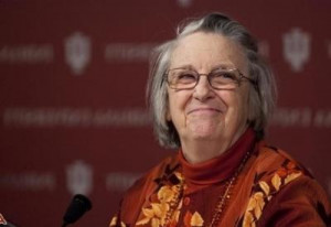 Elinor Ostrom, premio Nobel per l'economia (1933-2012; immagine d ...