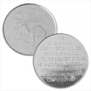 12 step camel coin odat with dr bob quote $ 2 00 pass along your ...