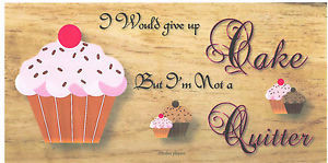 Wooden-plaques-handmade-signs-gifts-life-quotes-funny-sayings-Cake-not ...