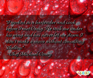 worked as a bartender and cook