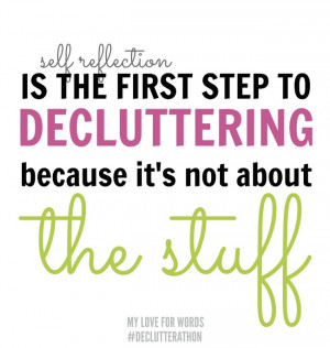 Clutter isn't just about stuff. Clutter comes in many shapes and forms ...