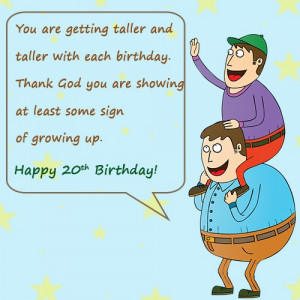 Happy 20th Birthday Wishes and Quotes