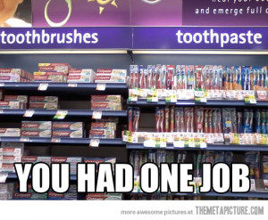 Funny photos funny one job meme