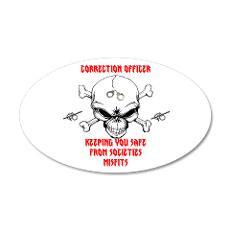 Correctional Officer Decal Wall Stickers