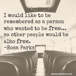 Happy 100th Birthday Rosa Parks!