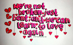 ... tags for this image include: a, broken, broken heart, cute and doodle