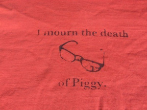 Lord Of The Flies Piggy Death Quote