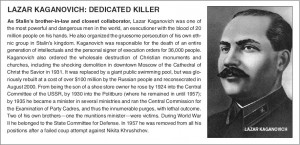 Note that quote carefully: “Kaganovich also ordered the shocking ...