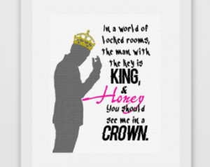 Honey You Should See Me In A Crown Moriarty Sherlock Quote Print ...