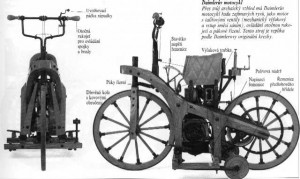 Gottlieb Daimler in 1885