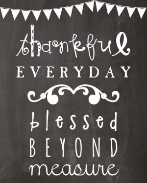 In everything, be thankful