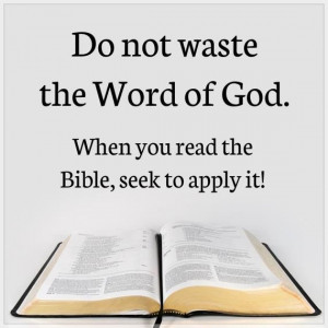 Apply what you learn from God's word https://www.facebook.com/photo ...